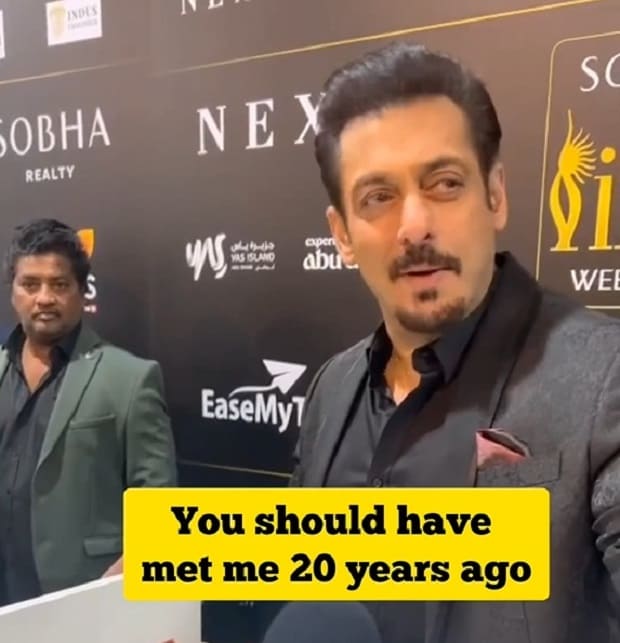 Salman Khan reply to proposal from reporter