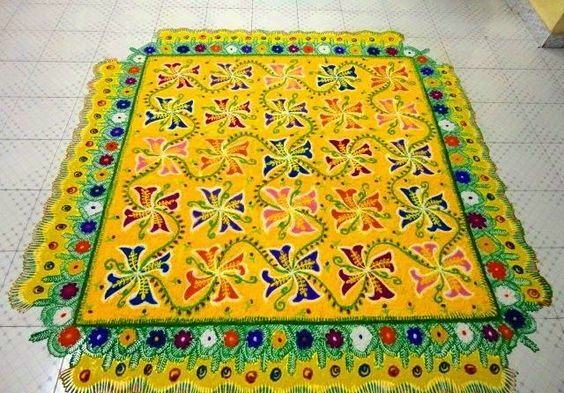 carpet rangoli design