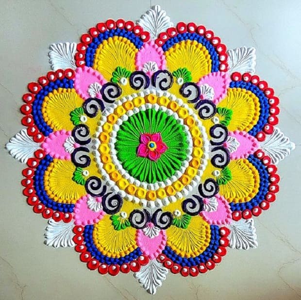 latest rangoli designs