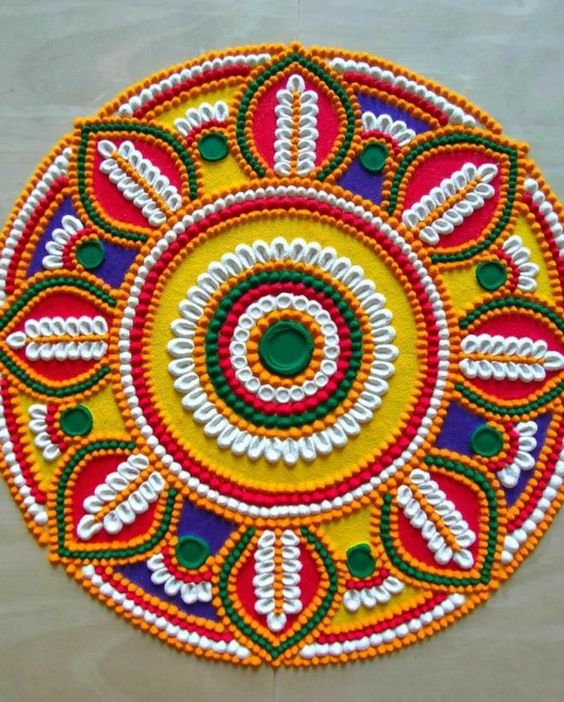 mandala rangoli design