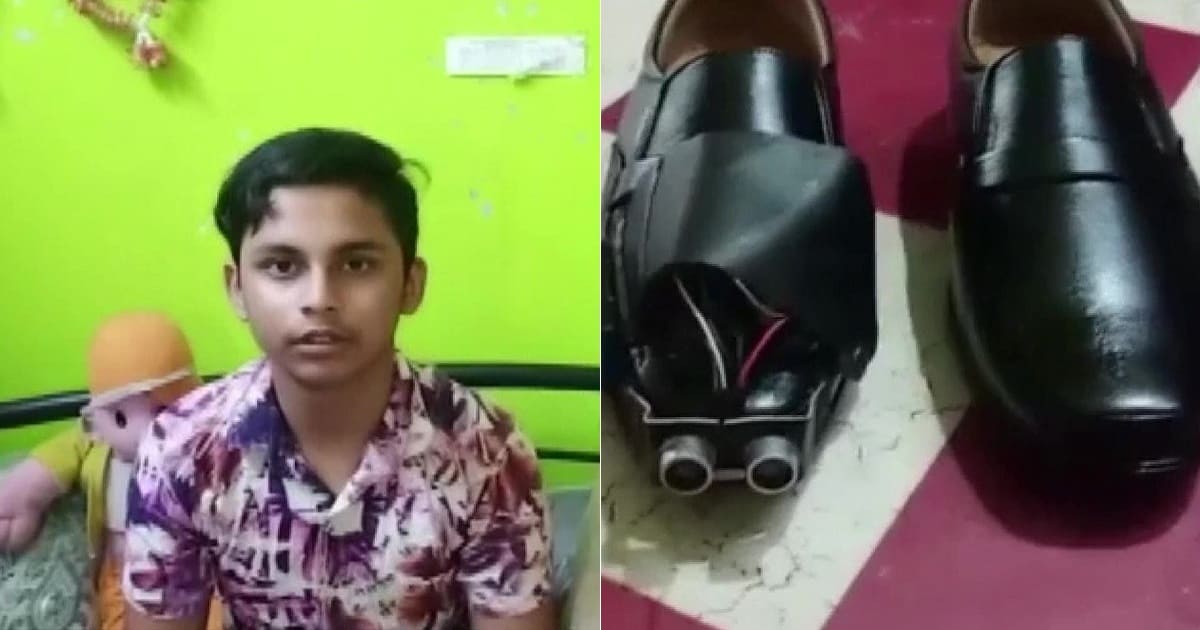 Ankurit Karmakar - Shoes for blind