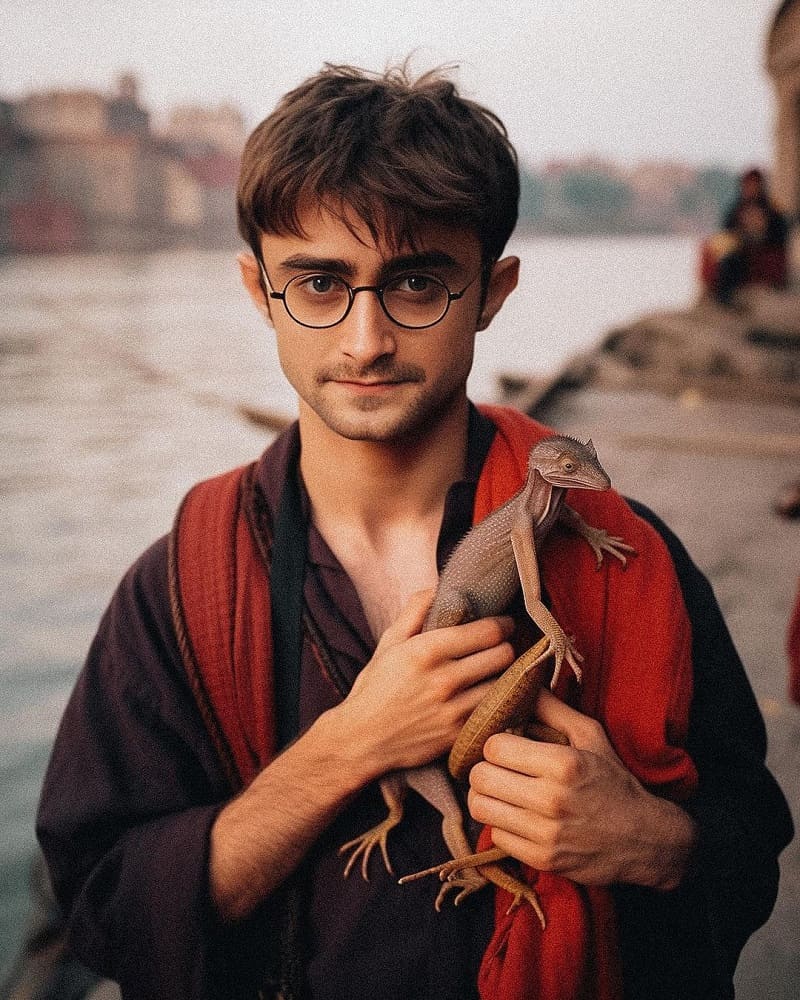 Harry Potter AI Photo