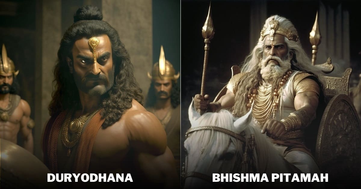Mahabharata Characters AI Photos
