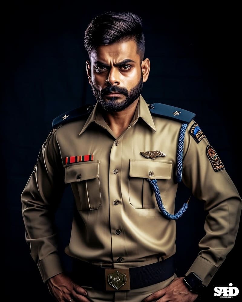 Virat Kohli as Police Officer