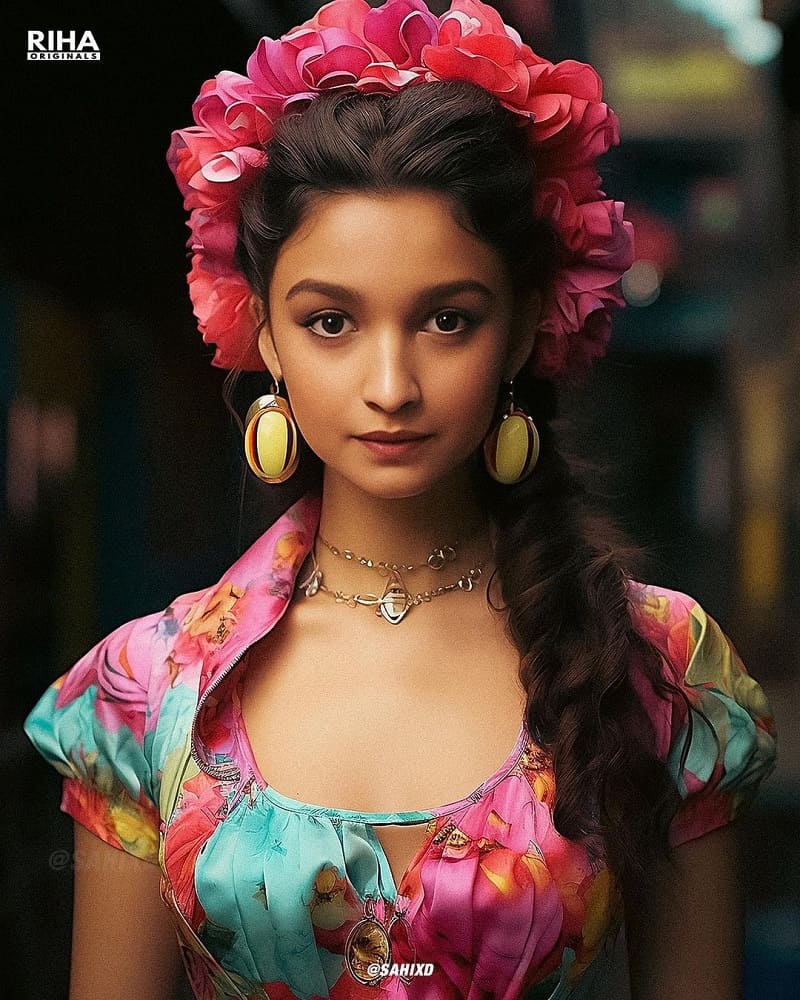 Alia Bhatt Barbie AI Photo