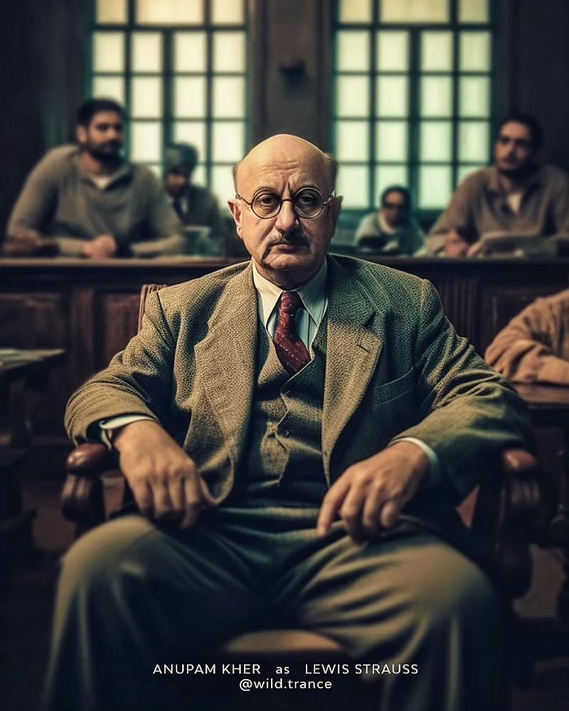 Anupam Kher as Lewis Straus AI Photo