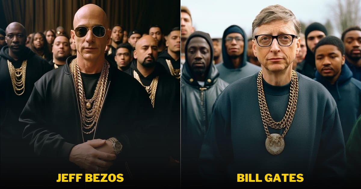 Billionaires As Gang Leaders AI Photos