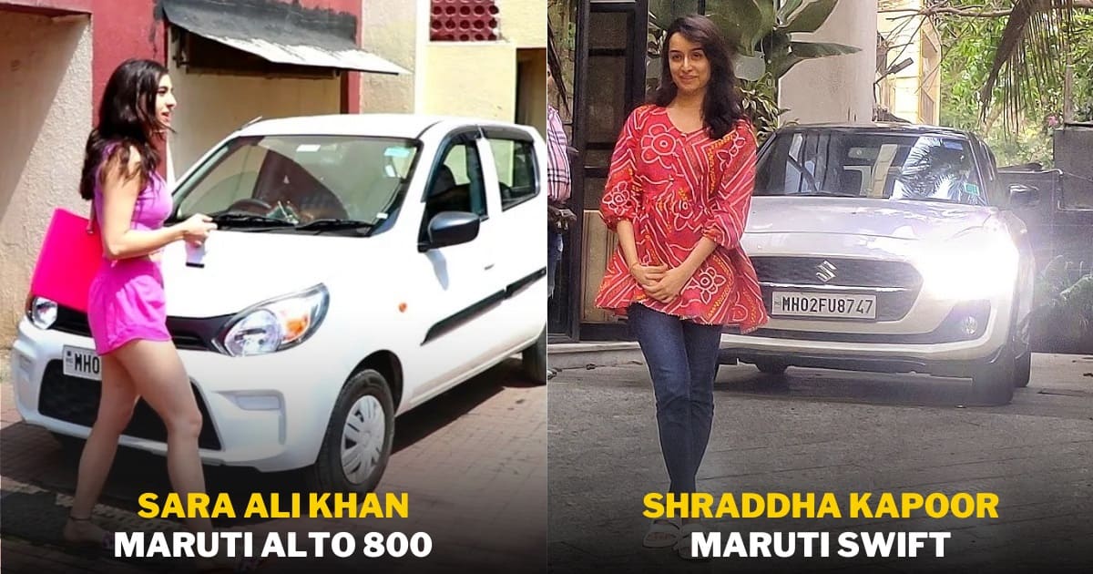 Bollywood actresses humble cars