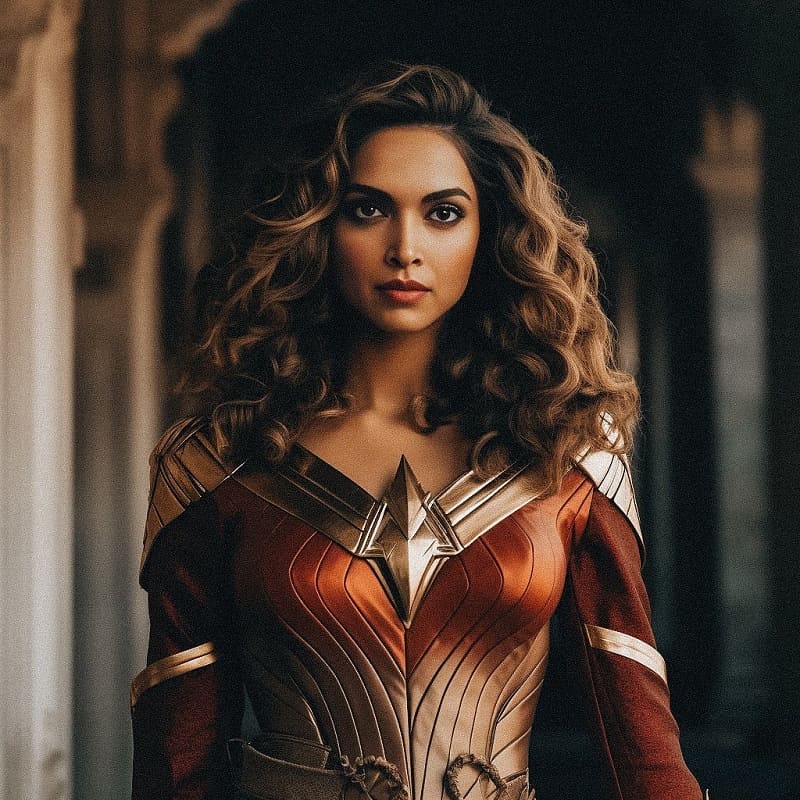 Deepika Padukone As Captain Marvel