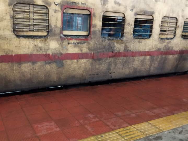 Dirty Train coach