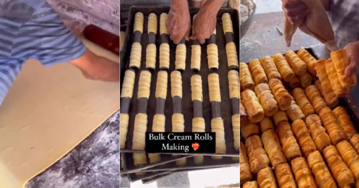 How Cream Rolls Are Made