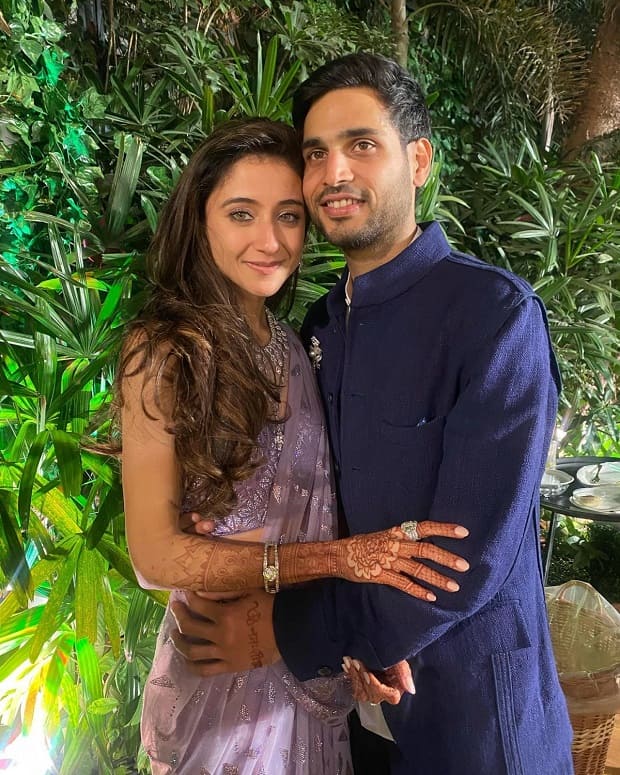 Jai Anmol Ambani and Khrisha Shah 