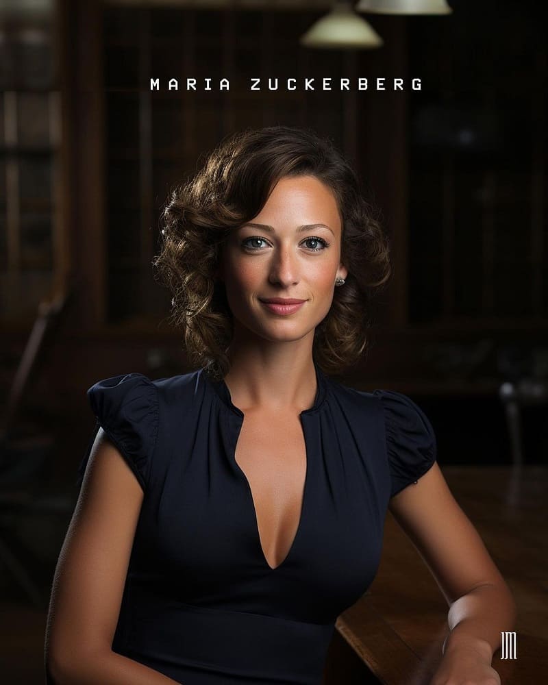 Mark Zuckerberg Female Version AI Photo