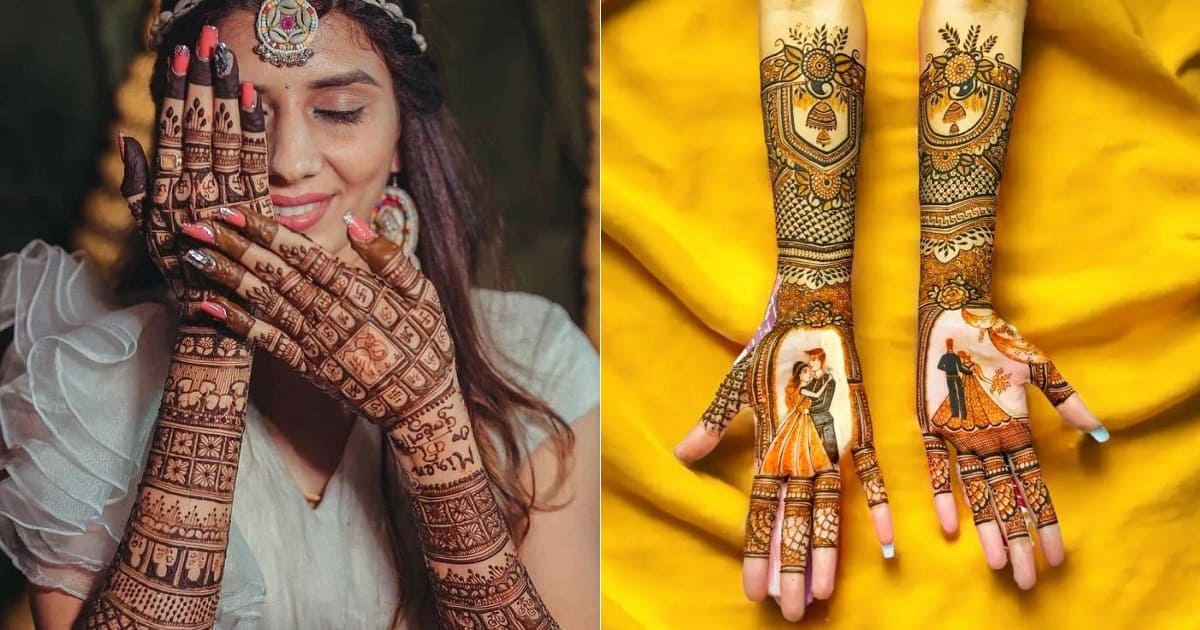 Latest full hand shaded arabic bridal mehndi designs | Engagement mehndi  designs, Arabic bridal mehndi designs, Simple arabic mehndi designs