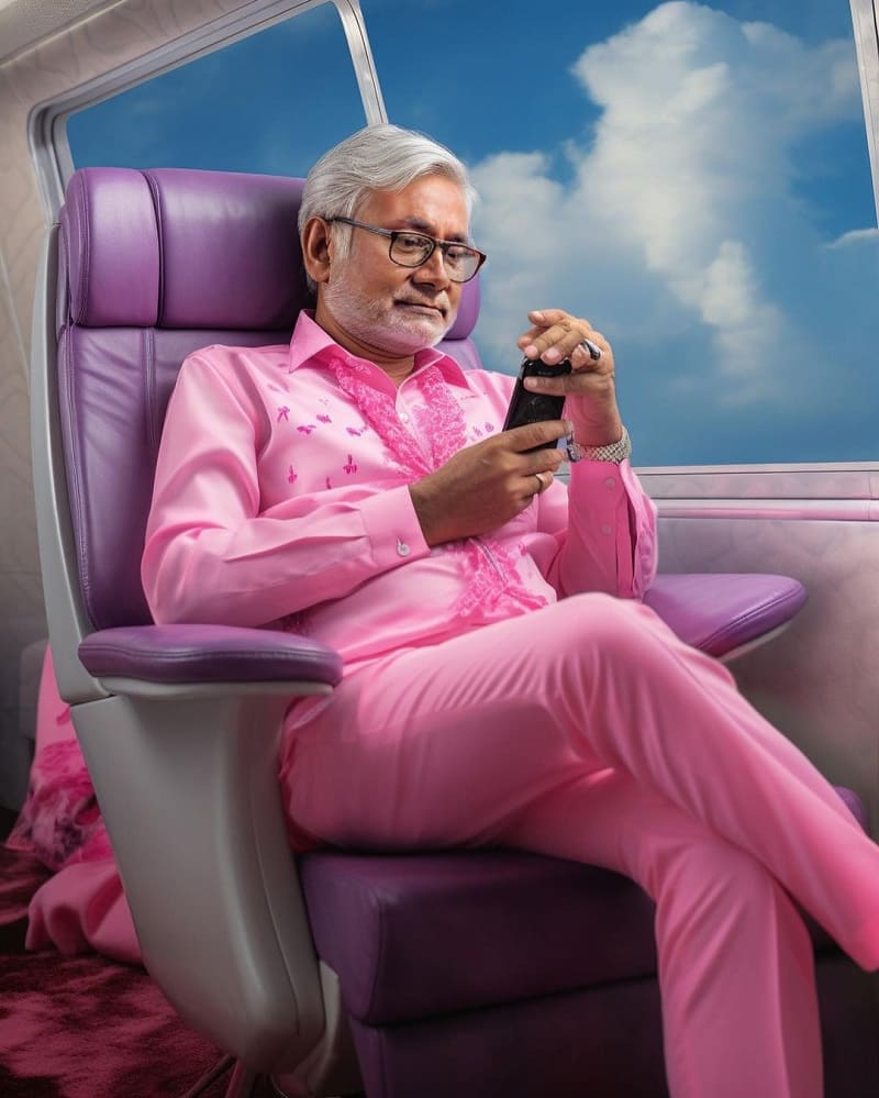 Nitish Kumar In Barbie World