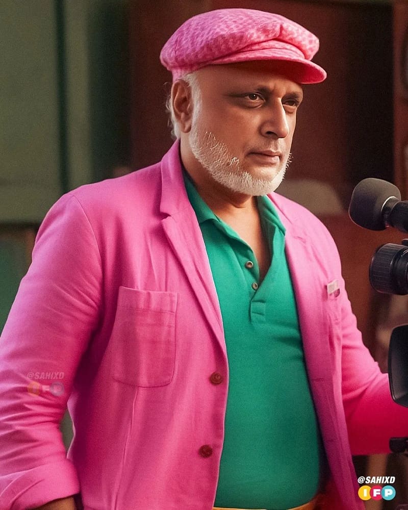 Piyush Mishra in Barbie world