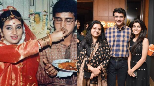 Sourav Ganguly and Dona Ganguly