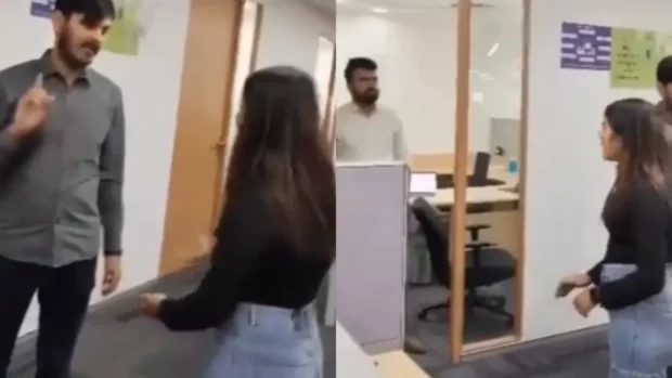 Viral video of an argument between a BYJU'S employee and a senior over remuneration