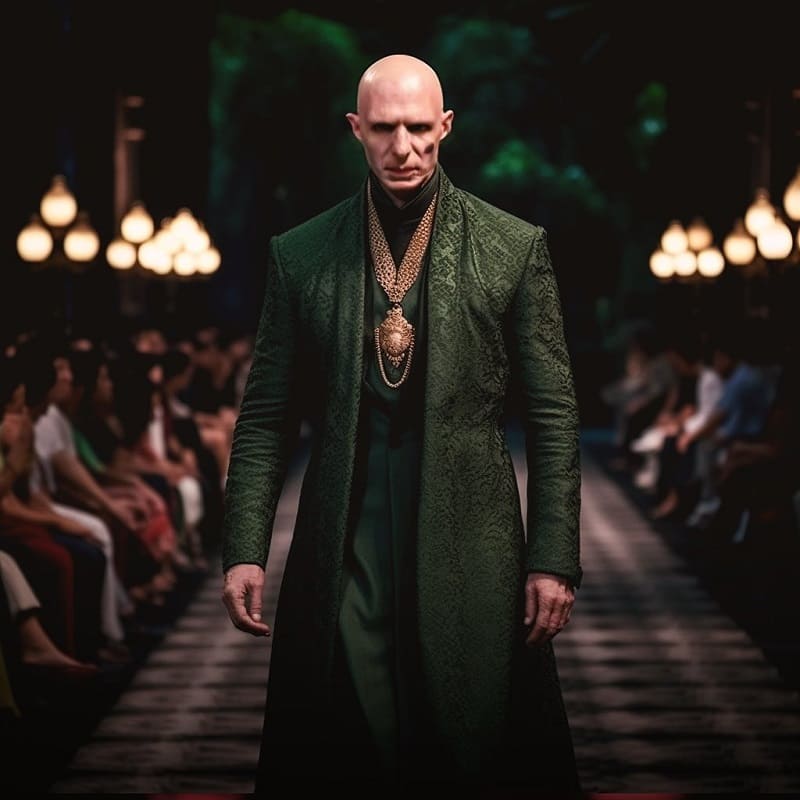 Voldemort As Sabyasachi Models AI Photos