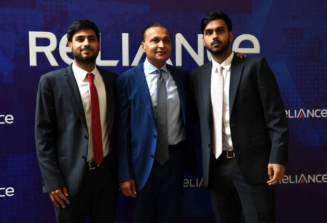 anil ambani sons