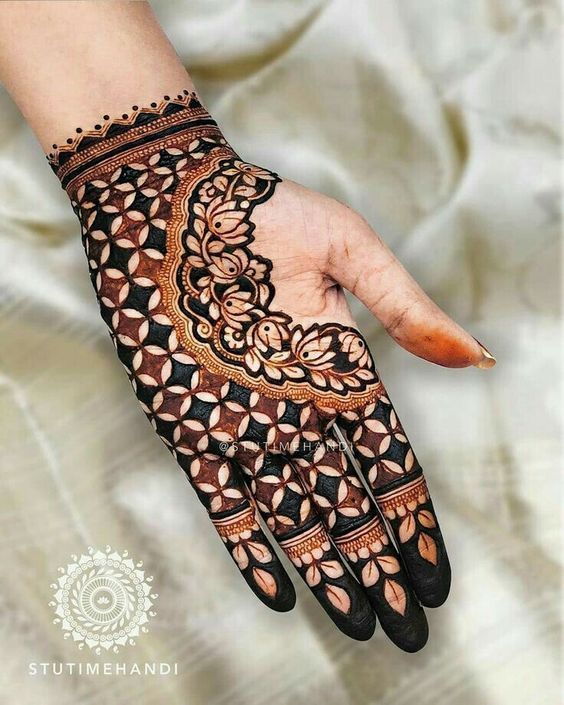 arabic mehndi design easy