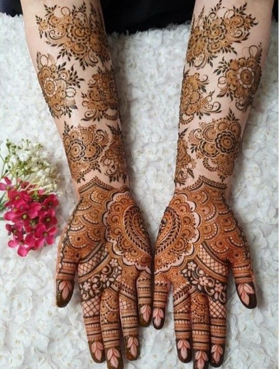 bridal mehndi design