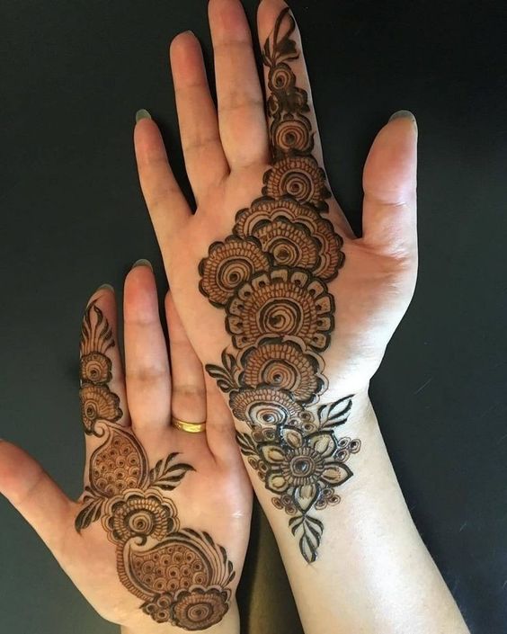 floral mehndi design