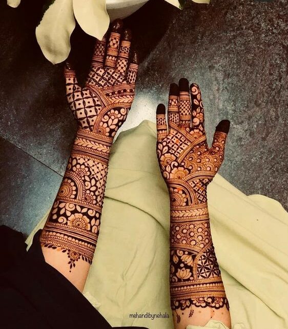 mehndi designs for brides