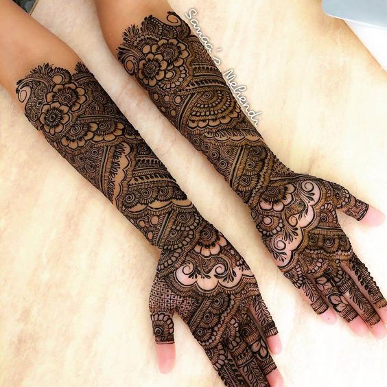 new bridal mehndi designs