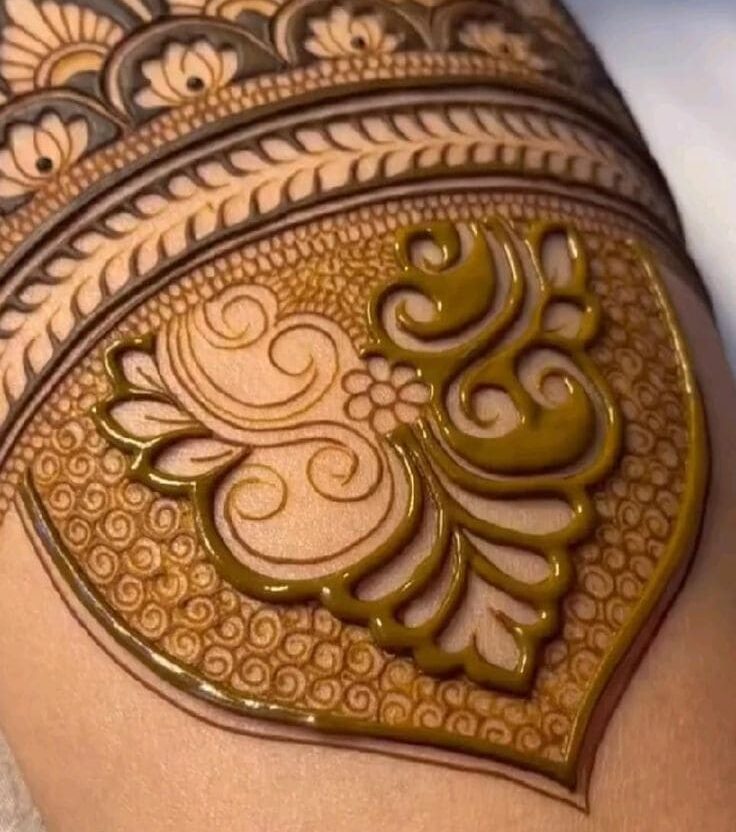 Pakistani arabic mehndi designs