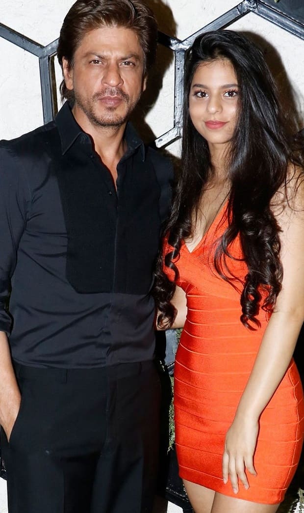 Suhana-Khan with Shah rukh khan