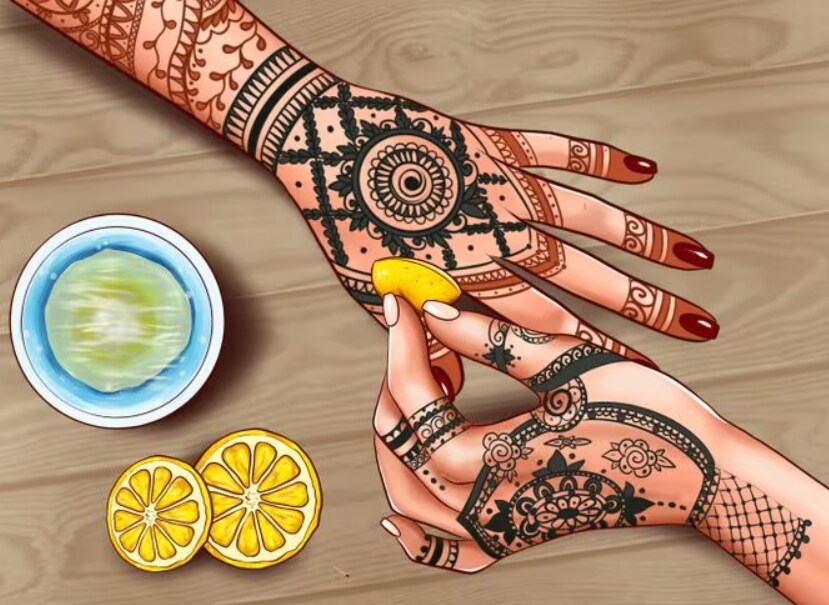 Use-sugar-and-lemon-on mehndi