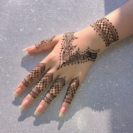 arabic mehndi design easy