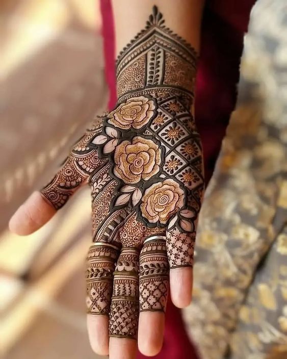 arabic mehndi designs for palm