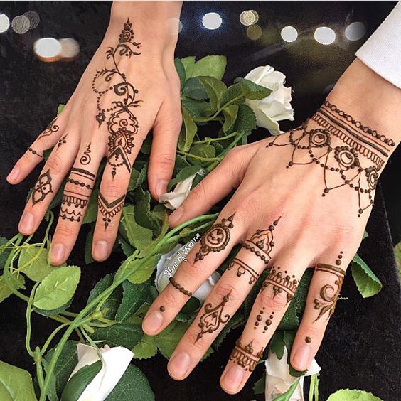 dulha mehndi design