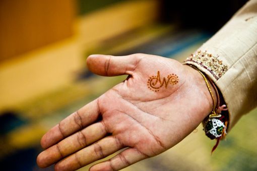 easy groom mehndi design