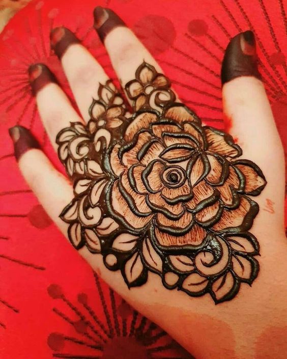 easy mehndi design