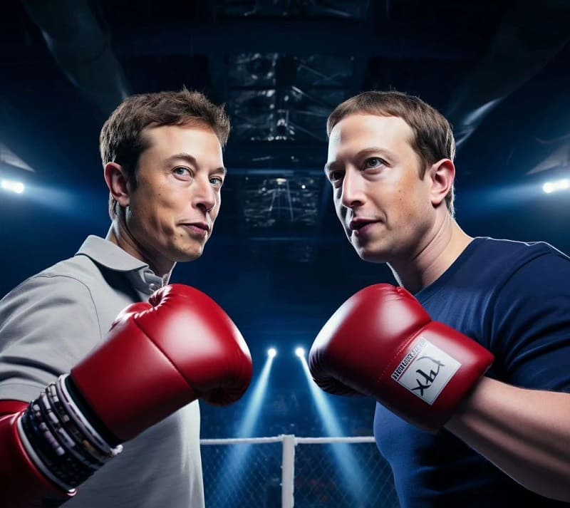 elon musk mark zuckerberg fight