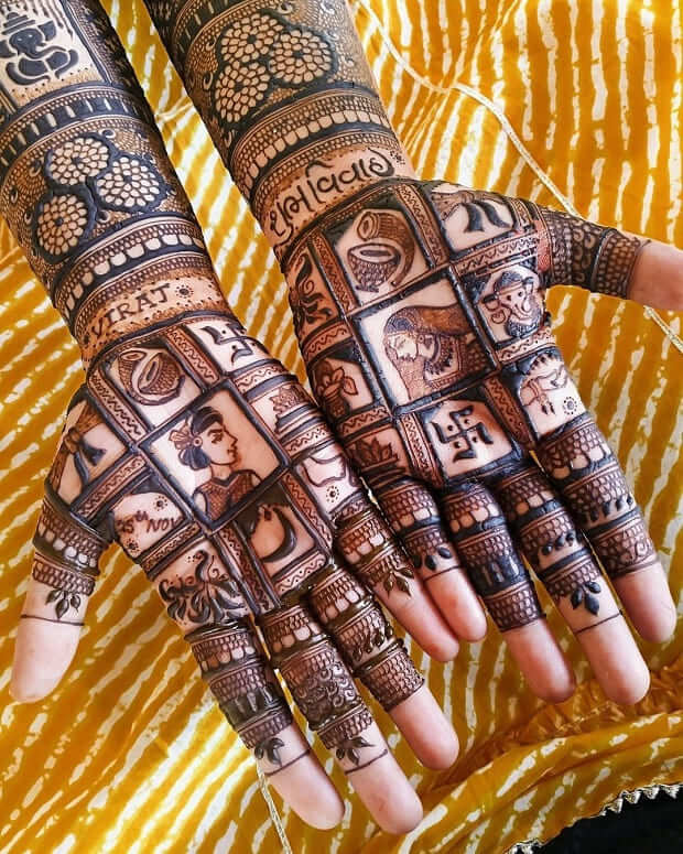 instagram mehndi design new