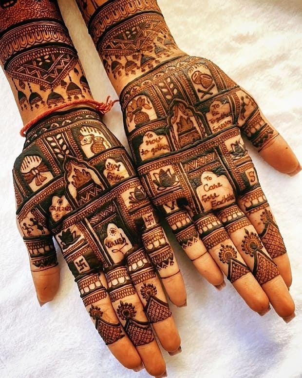 instagram mehndi design pinterest