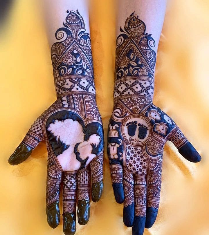 instagram simple mehndi design