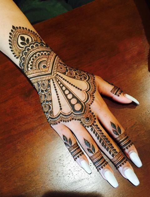 jewelry mehndi design