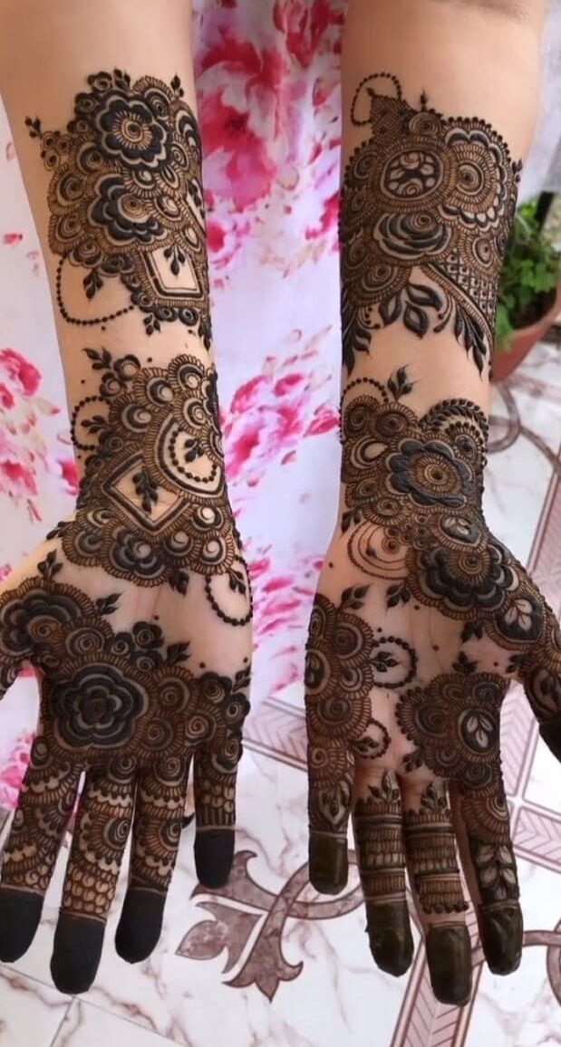  simple mehandi ki design