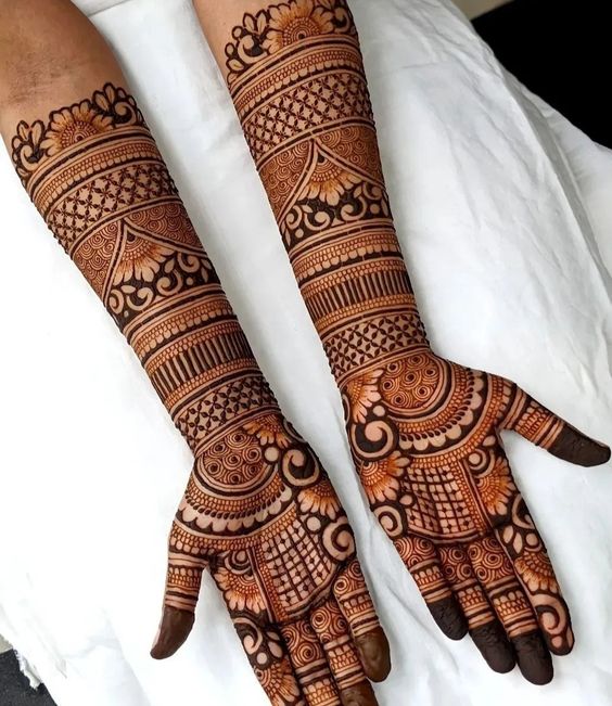 latest dulhan mehndi design