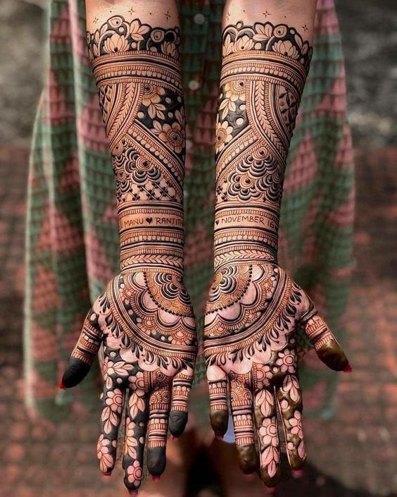 mehndi design full hand