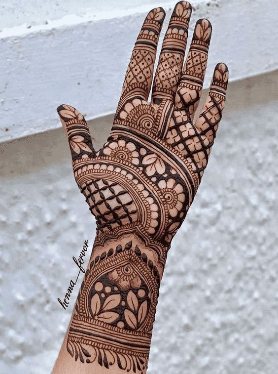 mehndi designs for brides