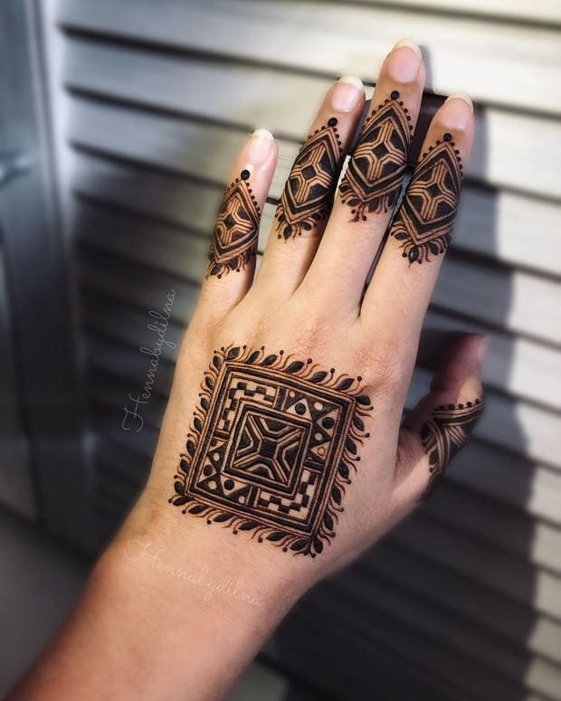 mehndi designs for girls back hand