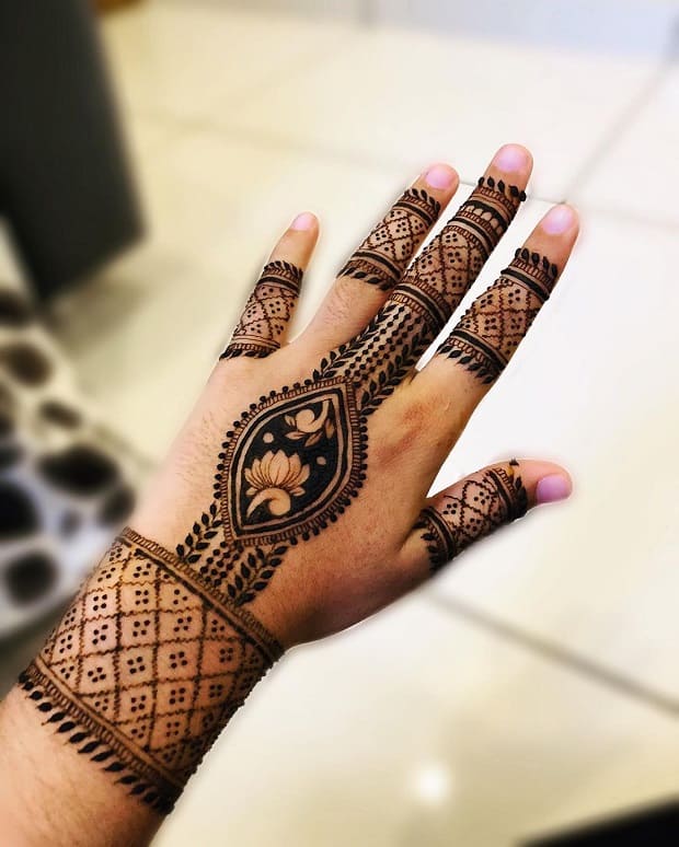 mehndi designs for kids