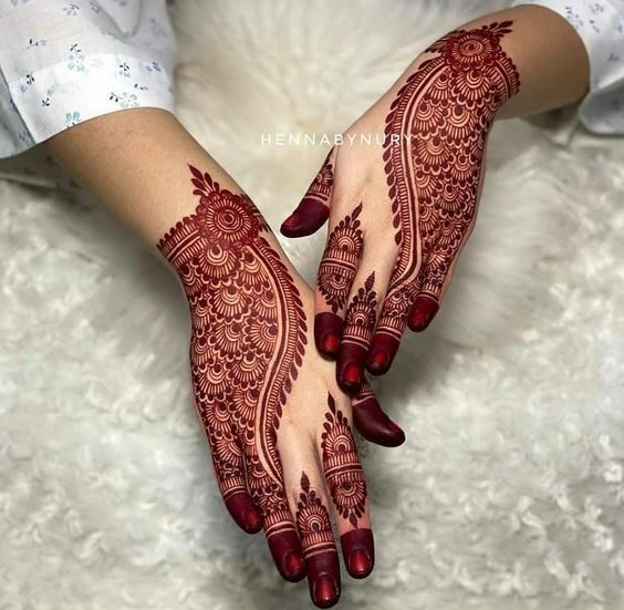 modern mehndi design ideas