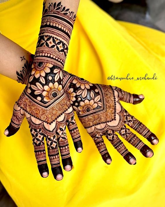 modern mehndi designs